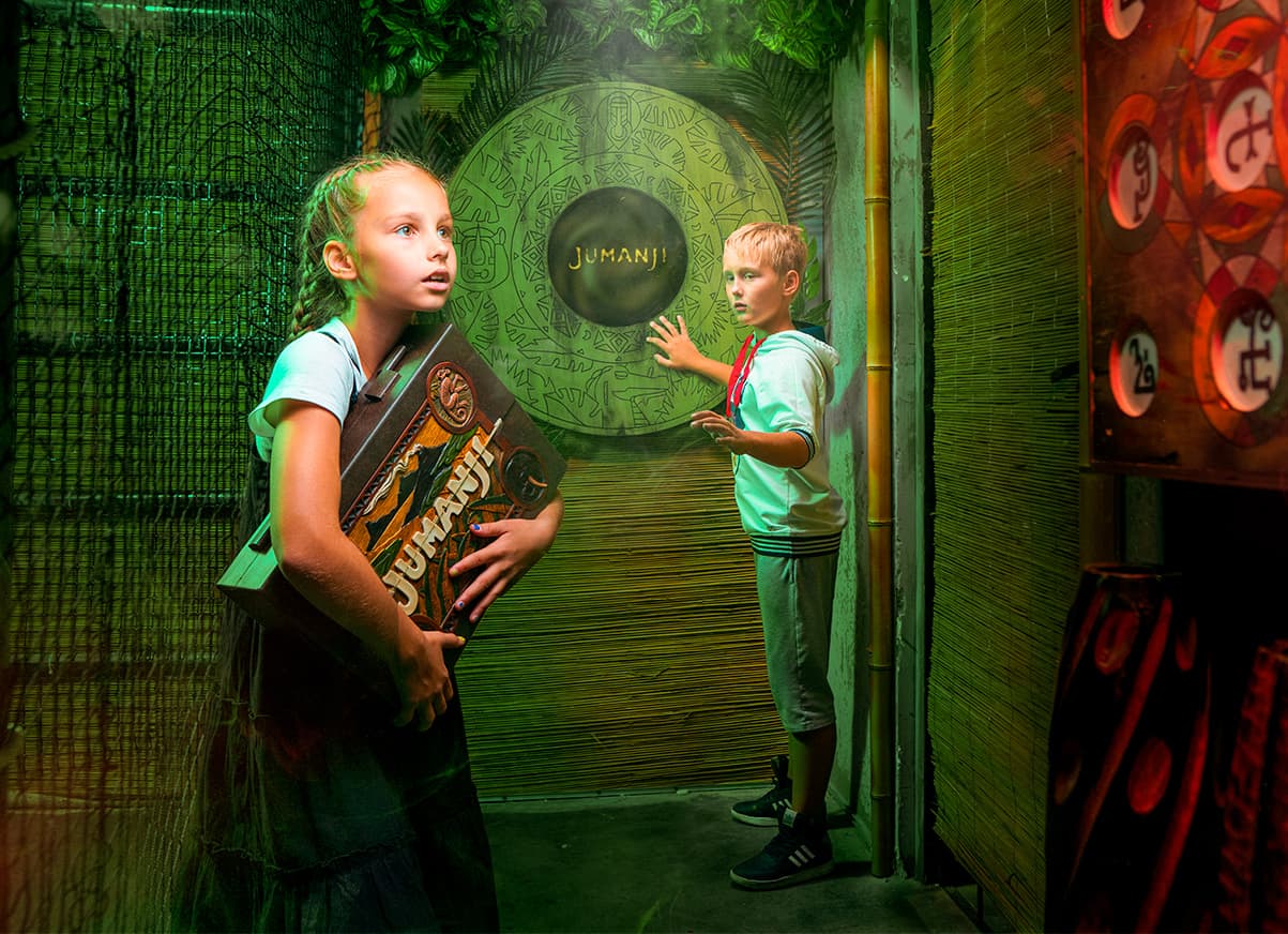 Джуманджи: загадка тропического леса
